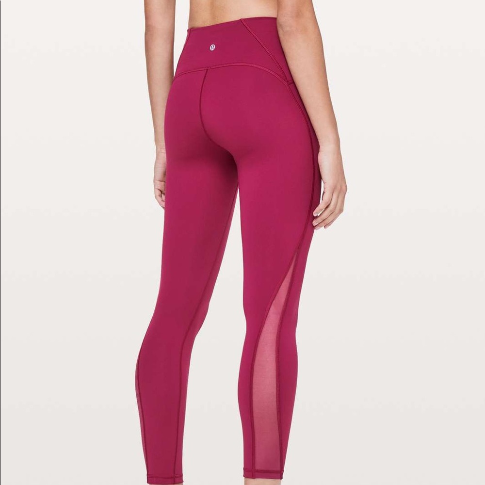 Lulu Lemon Train Times 7/8 Star Ruby (RARE!!)